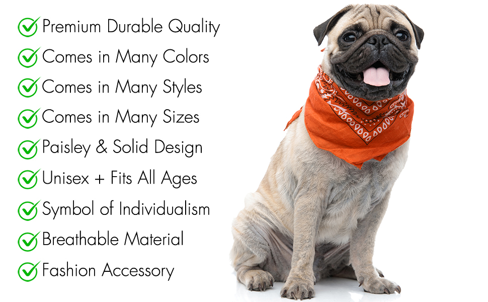 Our Dog Bandanas are Premium Pet Bandanas available for Wholesale Prices with no Minimums